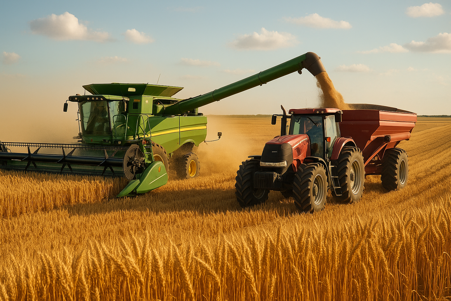 Wheat Harvest 2025 Nears Completion with Record Yields in Key States