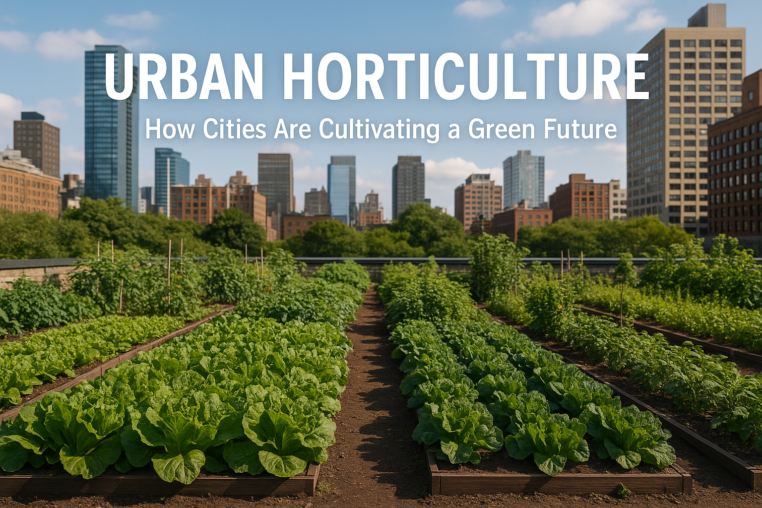 Urban Horticulture: How Cities Are Cultivating a Green Future