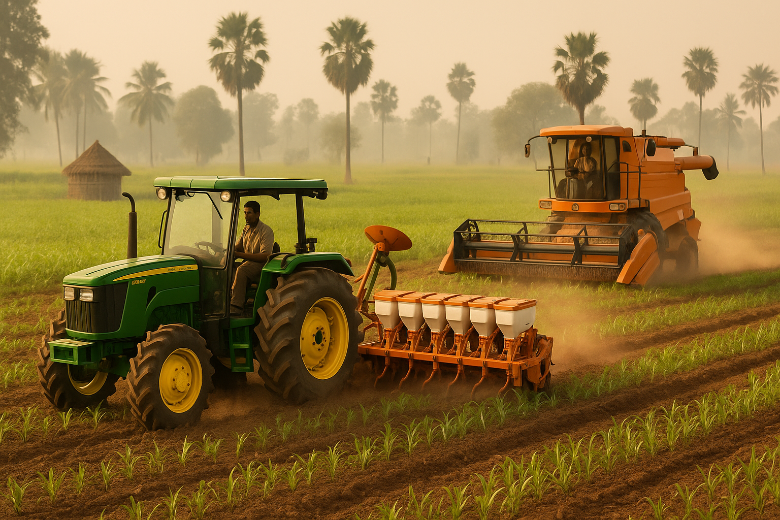 Modern Farm Machinery: Revolutionizing Indian Agriculture One Field at a Time