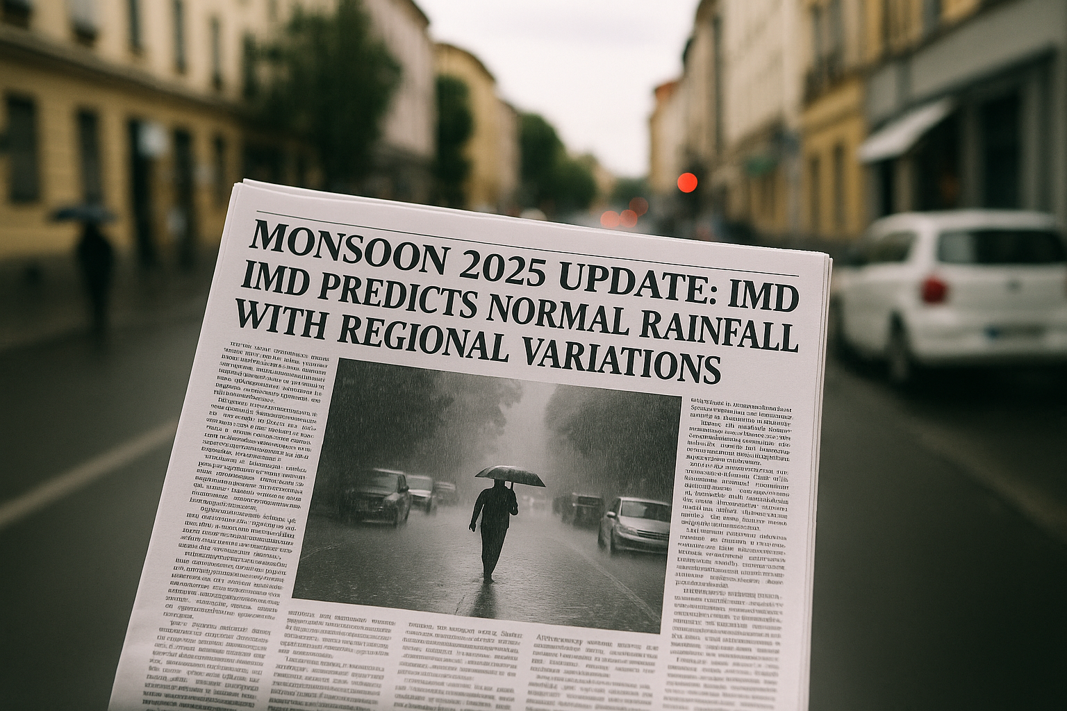 IMD Predicts Normal Rainfall with Regional Variations