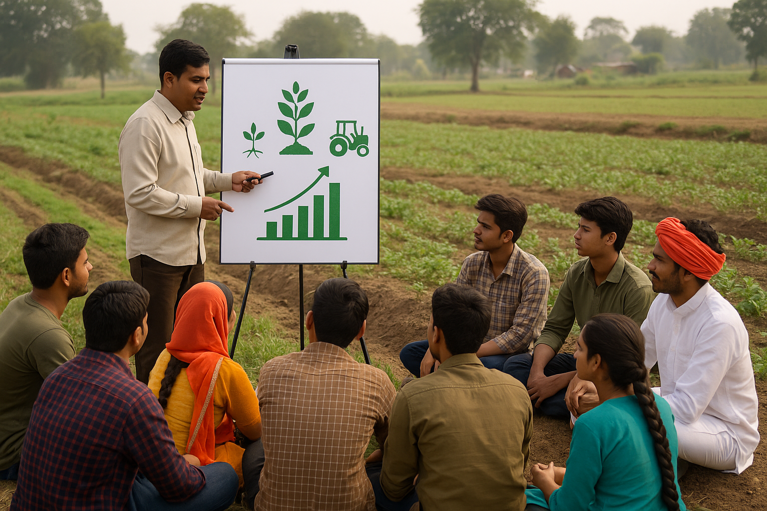 Skill Up to Scale Up National Agri-Training Program Empowers India’s Young Farmers