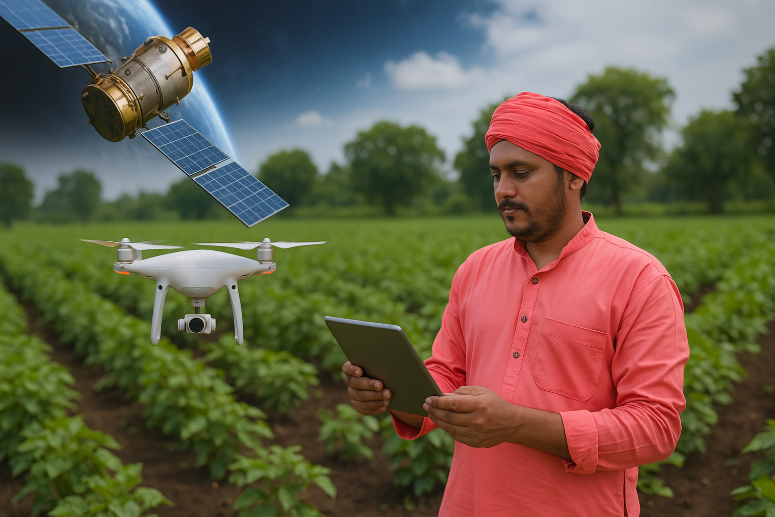 How Satellite and Drone Tech is Enhancing Farm Intelligence