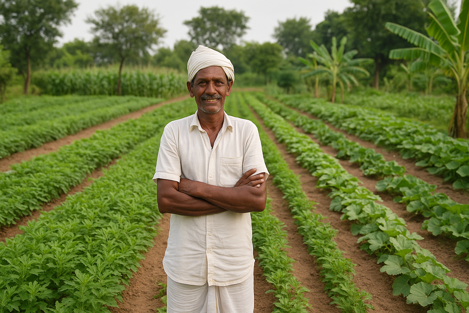 How One Farmer Turned Arid Land into a Profitable Organic Farm